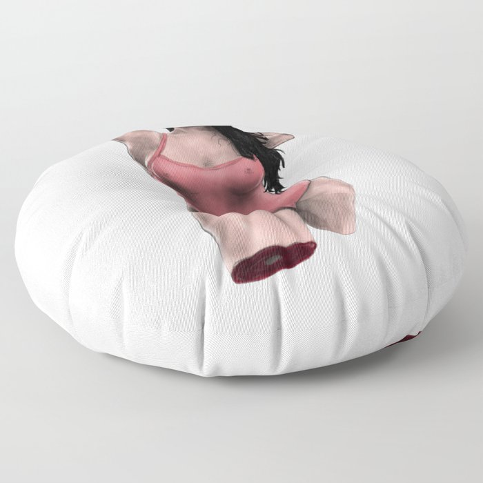 Curvy 34C Floor Pillow