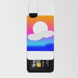 Glistening Moon  Android Card Case
