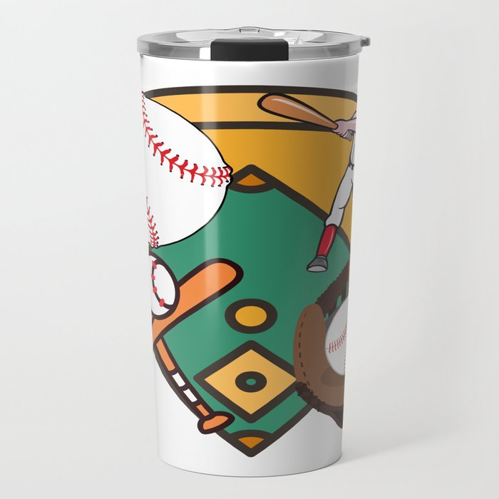 Baseball Season Travel Mug