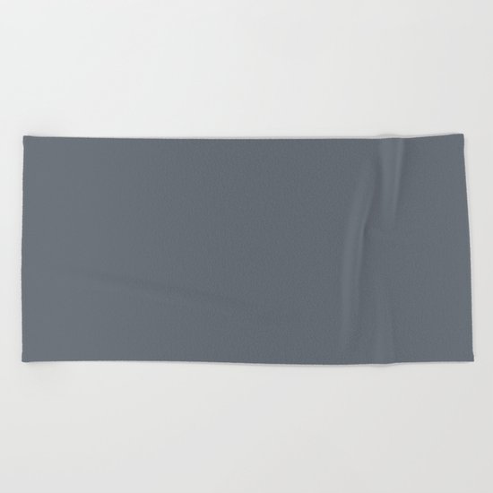 Pebble Gray Beach Towel