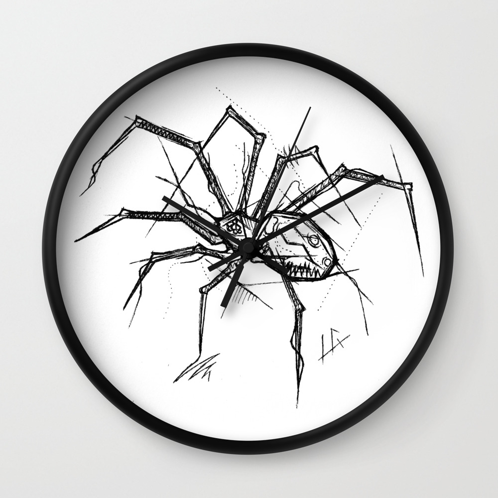Spider Handmade Drawing Made In Pencil And Ink Tattoo Sketch