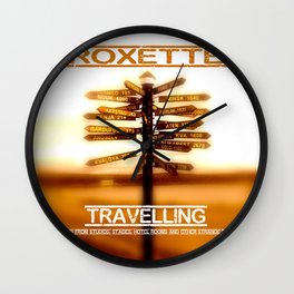 ROXETTE TRAVELLING WORLD TOUR DATES 2019 LANDAK Wall Clock