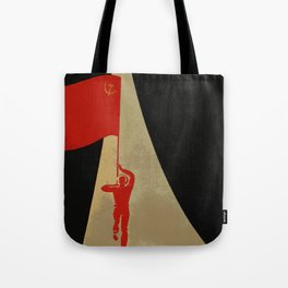 all the way up to the stars - soviet union propaganda Tote Bag