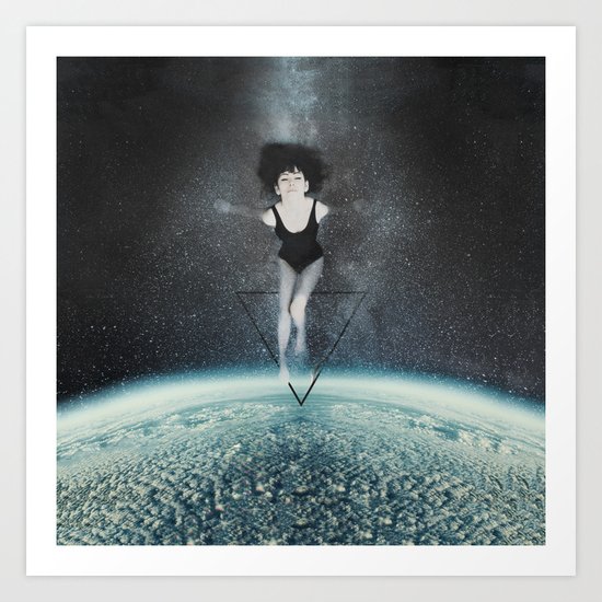 Interdimensional Travel Art Print