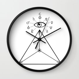 Freemasonry Wall Clock