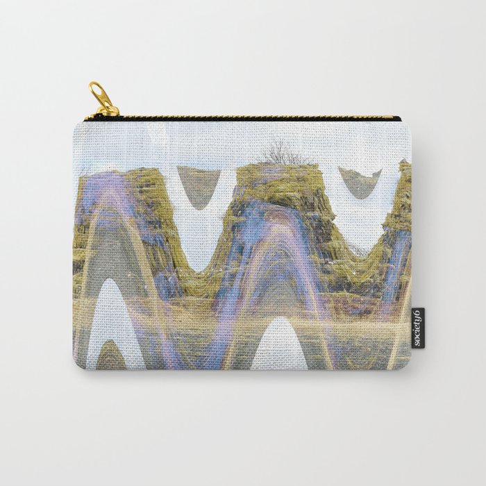 melting tectonic Carry-All Pouch