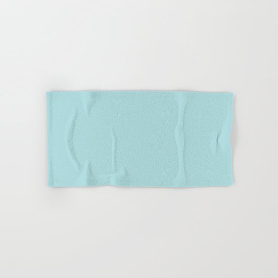 Robin's Egg Aqua Blue Hand & Bath Towel by podartist | Society6