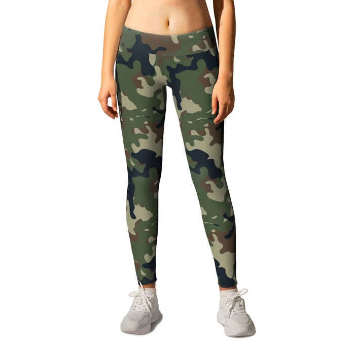 Army camouflage Pattern  Leggings