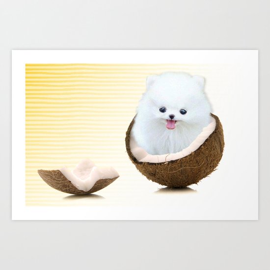 coconutty Art Print
