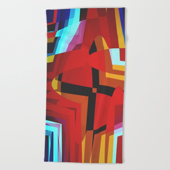 The Cross Beach Towel