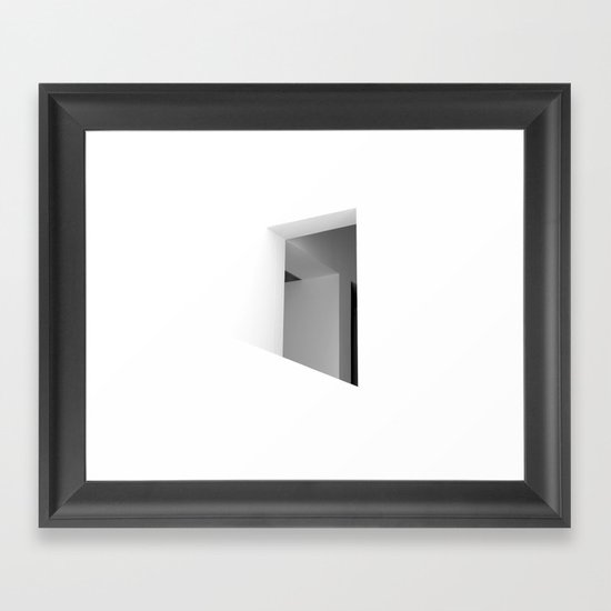 There. Macba, Barcelona Framed Art Print