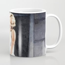 The Seven Year Itch, Marilyn in a White Dress Subway Grate Scene portrait painting Mug