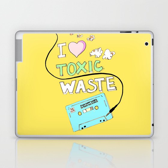 I Love Toxic Waste  Laptop & iPad Skin