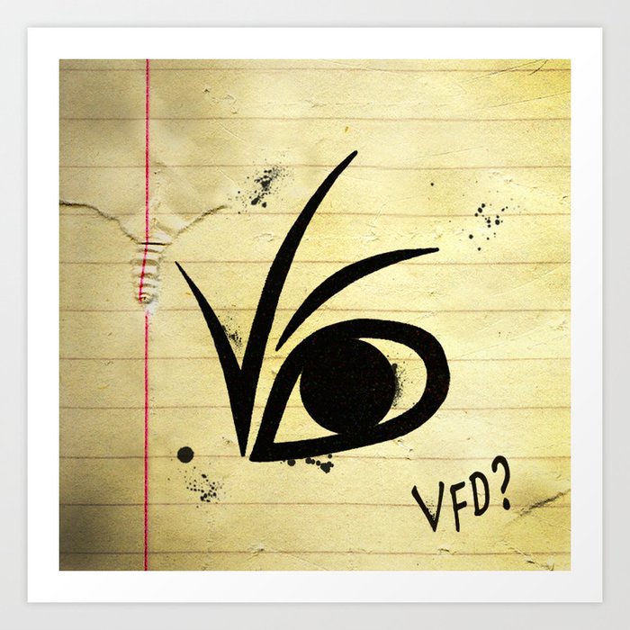 A Series Of Unfortunate Events Eye Art Print By Nolandykstra Society6