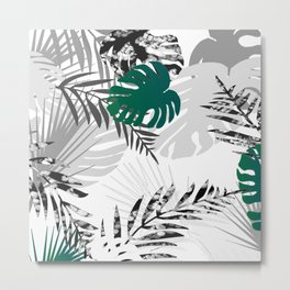 Naturshka 93 Metal Print | Feuilletropicale, Summer, Beach, Bananier, Palmier, Exotique, Exotic, Plage, Ete, Graphicdesign 