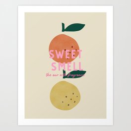 sweet smell Art Print