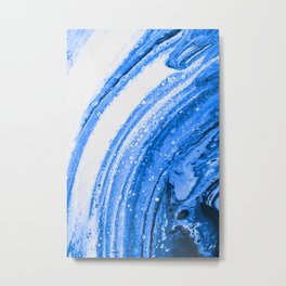Liquid Tension Metal Print | Concept, Illustration, Abstractdream, Deepblue, Digitalabstract, Painting, Colorfuldream, Surreal, Style, Surrealism 
