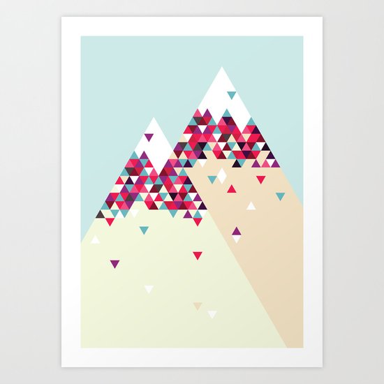 Twin Peaks Art Print