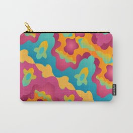 Colorful tie-dye Pattern Carry-All Pouch