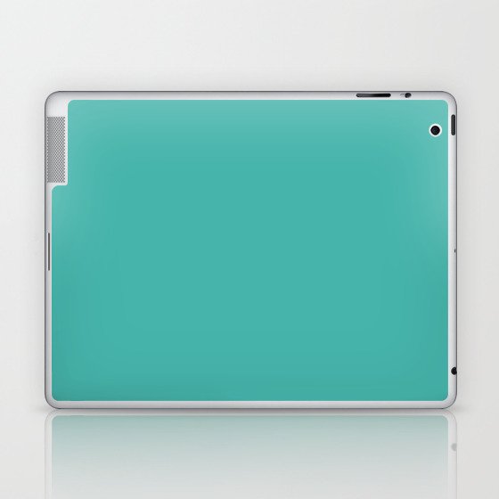 Teal-Turquoise Laptop & iPad Skin
