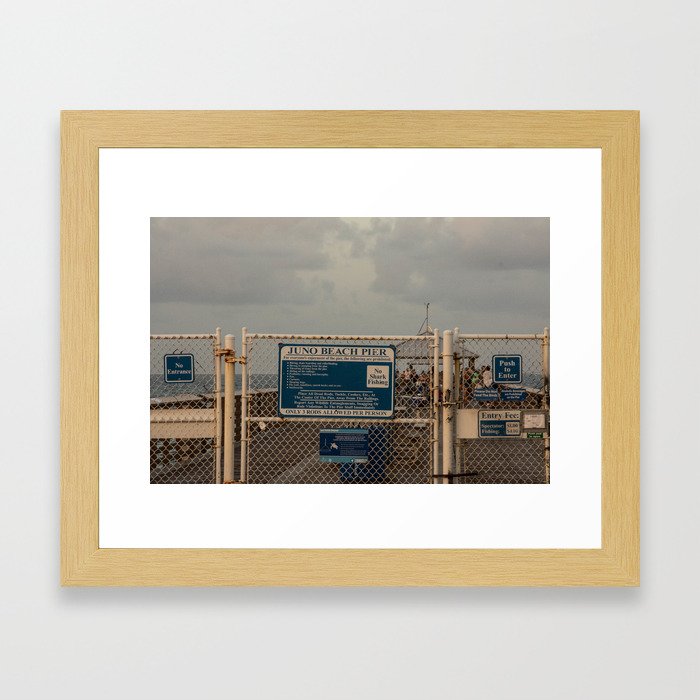 Juno Beach Framed Art Print