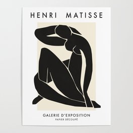 Henri Matisse Une Noir Poster