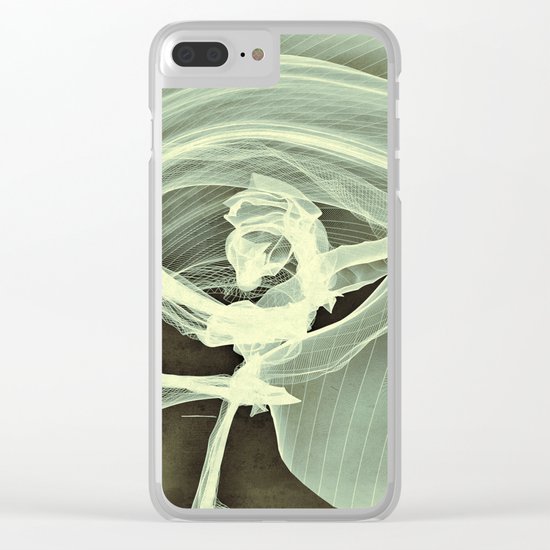 A Smooth Awakening Clear iPhone Case