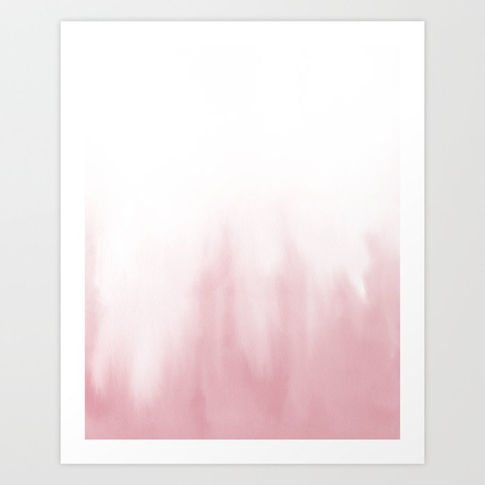Discover the motif PINK WATERCOLOR by Art by ASolo as a print at TOPPOSTER