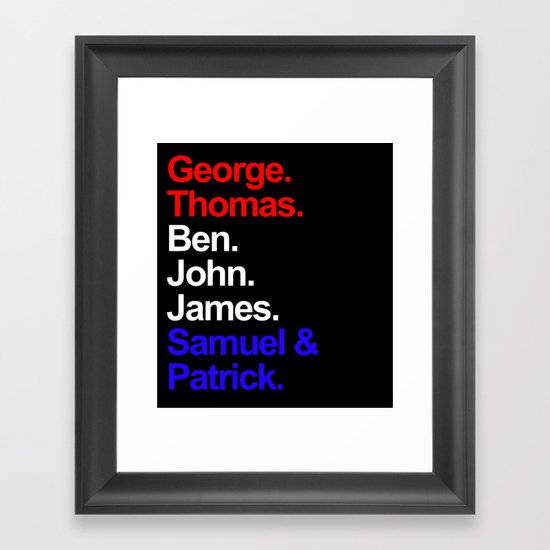 Dissidents Framed Art Print
