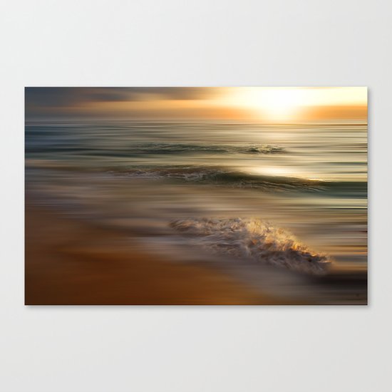 caribbean dream (orange) Canvas Print