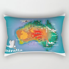 Australia Rectangular Pillow