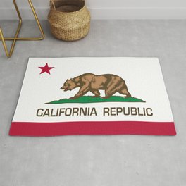 Californian flag of California Rug