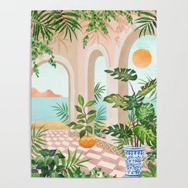 Tropical Beach Villa #30 Poster