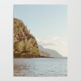 Kee Beach - Hawaii Landscape Photography Poster