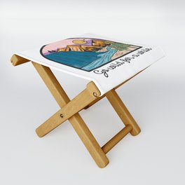 Go Wild For A While Folding Stool