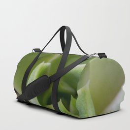 Green Cacti Leaf Duffle Bag