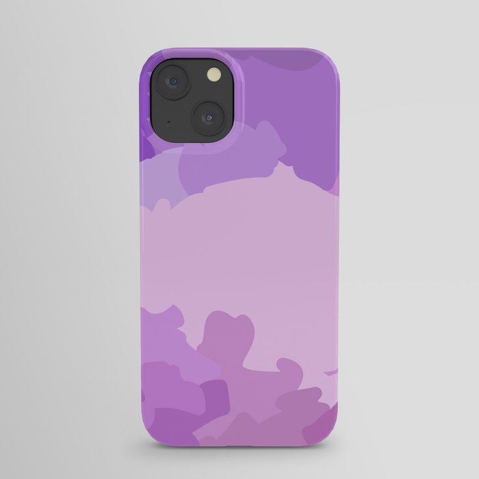 Raptured in a Cloud of Purple Smoke iPhone Case