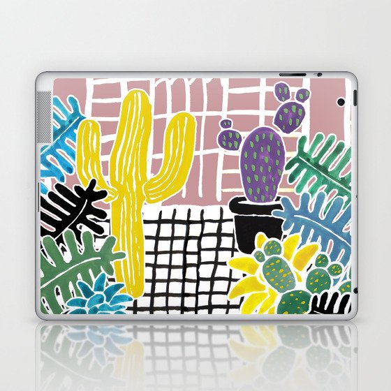 Cacti & Succulent Greenhouse Laptop & iPad Skin