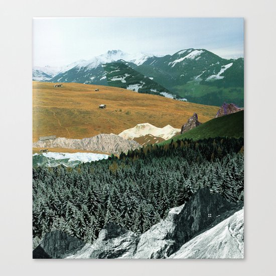 Experiment am Berg 21 Canvas Print