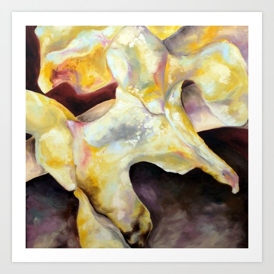 Bone Study Art Print