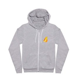 Yellow Bird Full Zip Hoodie