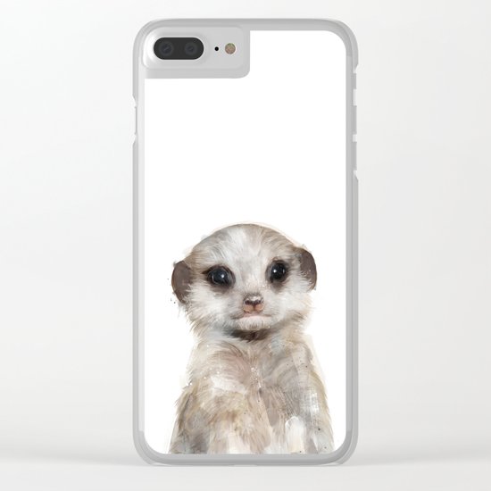 Little Meerkat Clear iPhone Case