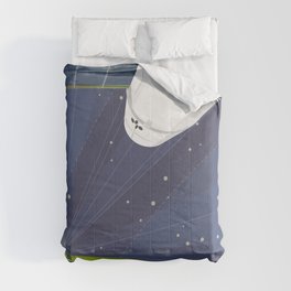 Your Cargo to Orbit, with SpaceX (borderless) Comforter