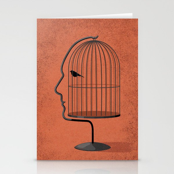 free to speak your mind Stationery Cards