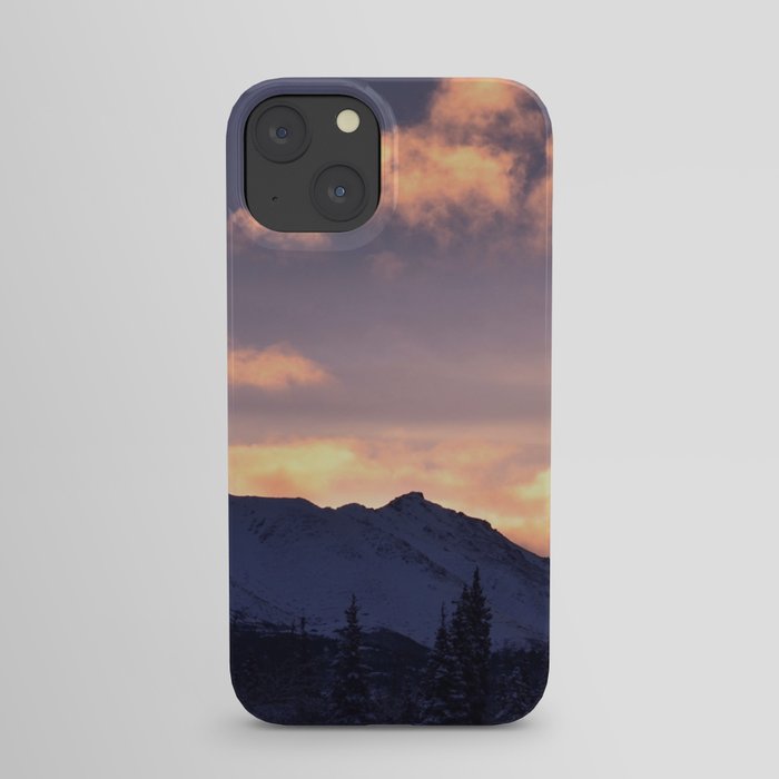 Flat Top Sunrise Serenity Rose iPhone Case