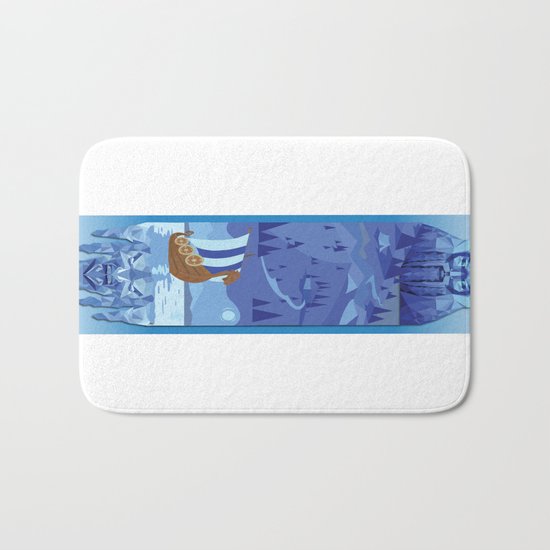 A Viking History Bath Mat