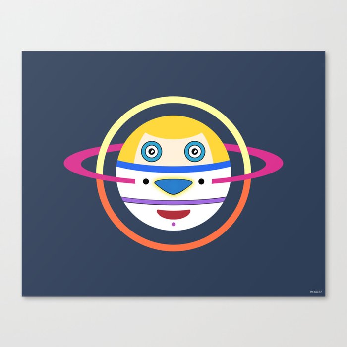 Spaceman 4 Canvas Print