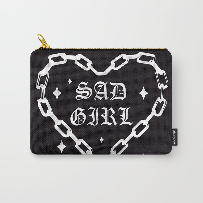 Sad Girl Carry-All Pouch