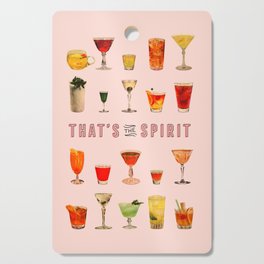 That's the Spirit (Pink) Cutting Board
