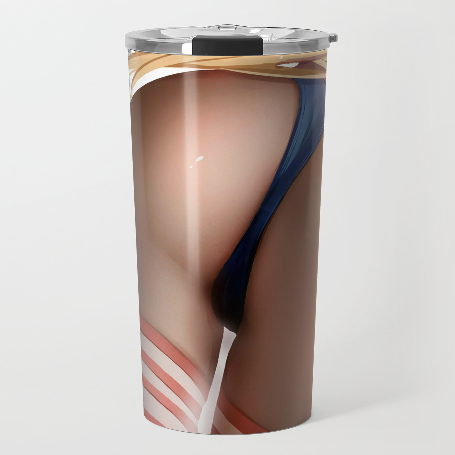 Hentai Girl Bare Ass In Thong Ultra Hd Travel Mug By Hires Society6